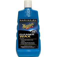 Meguiar's M5016 Marine RV Cleaner Wax One Step liquid Wachs, 473ml