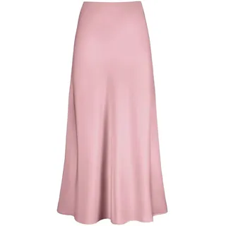Satin Rock Damen Satin Rock Midi Rock Satinrock Lang Seide Satin Hohe Taille Satinrock Midirock Bleistiftrock Long Skirt Satin Kleid
