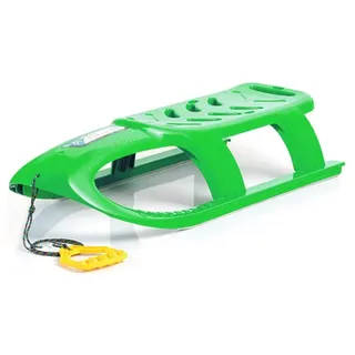 Hoher Schlitten mit Stahlgleitern und Seil, Modell Bullet