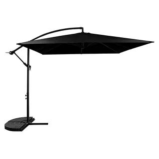 Aga Gartenschirm MR2048 250 cm Schwarz - Schwarz