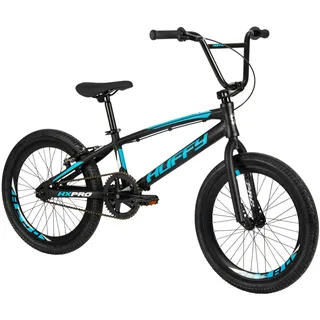 HUFFY Hx Pro 20-Zoll Aluminium Bmx Race Bike, Schwarz und Blau, 46