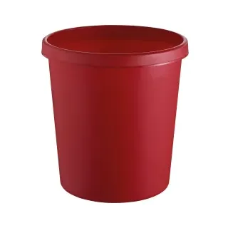 Helit Papierkorb 18 l Rot