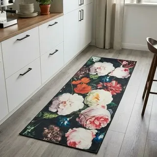 Sehrazat Küchenläufer "Caimas 7020" rechteckig 6 mm Höhe Bedruckt, waschbar, rutschhemmend, multicolor