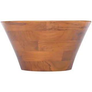 vidaXL Waschbecken Massivholz Teak 40x20 cm - Braun
