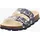 Fussbettpantoffel Blau/Mehrfarbig 26