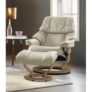 Stressless® Fußhocker »Reno« mit Classic Base, Gestell Eiche, beige