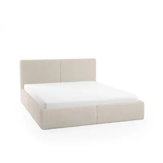 Meblito Polsterbett Doppelbett Sarria Slim Schlafzimmer Bett Matratze 120/140/160/180x200cm