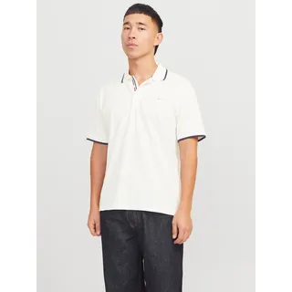 Jack & Jones Poloshirt »JPRBLUALVES SS POLO SN« mit Logo Stickerei