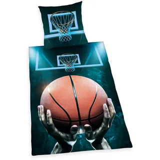 Herding Young Collection Basketball Mehrfarbig 135 x 200 cm + 80 x 80 cm