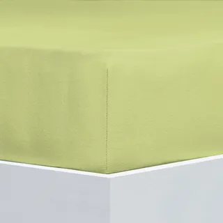 Florella Spannbettlaken Soft-Flanell 180 x 200 cm braun