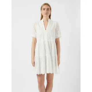 Y.A.S Blusenkleid Sommerkleid Weiß L