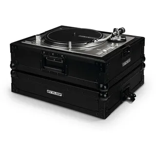 Reloop Premium Turntable Case - Plattenspieler Case mit Butterfly-Verschlüsse, robuste Konstruktion, komfortabler Tragegriff, schwarz
