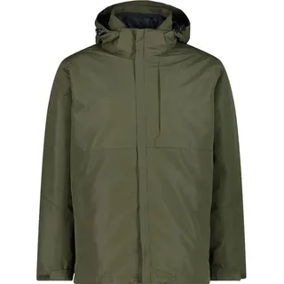 CMP Herren 3-in-1-Jacke aus Taslan 33z1577d Jacke - Dark green - 3XL