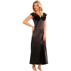 Kalimo Women's Mactan Nightgown, Schwarz, S