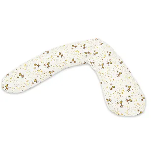 Theraline Dodo Schwangerschafts- & Stillkissen | gefüllt mit Perlen | inkl. Außenbezug Bubbling Horse | 170 cm