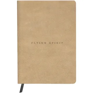 Clairefontaine Notizbuch Flying Spirit A5 Beige/liniert