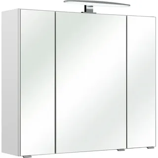 Pelipal Spiegelschrank Weiß Glänzend 80 cm