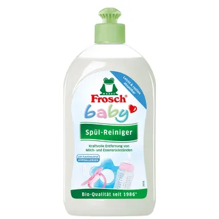 Frosch Baby Spül-Reiniger, sensitives Spülmittel für Babyflaschen & Sauger, hypoallergen, für Allergiker geeignet, 500 ml