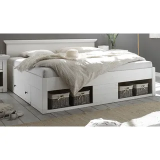furn.design Hooge 180 x 200 cm Weiß