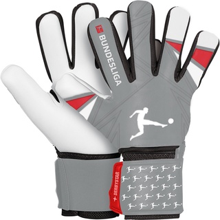 derbystar Bundesliga v22 Torwarthandschuhe Grau Schwarz Rot, 5