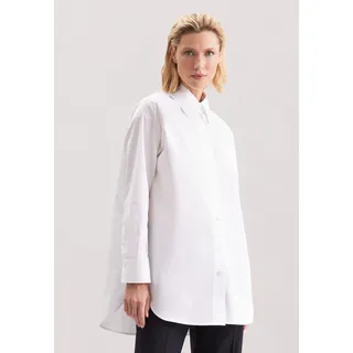 seidensticker Longbluse 1/1 Kragen Uni, weiß