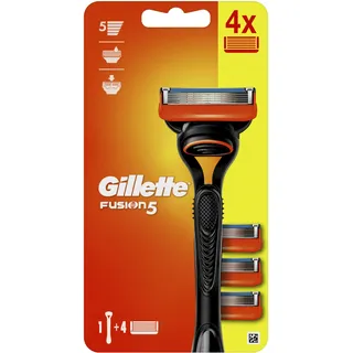 Gillette Fusion5 Rasierer + 4 Klingen