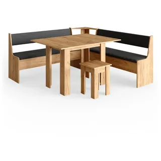 Vicco Roman 180 x 180 cm Goldkraft Eiche/Anthrazit 34322