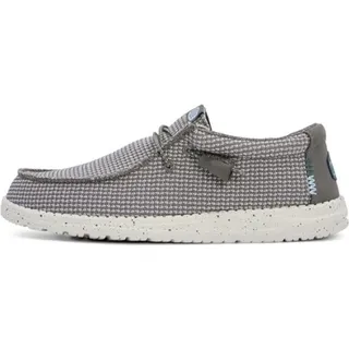 HEYDUDE Wally Sport Mesh Herren Grau 42