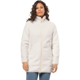 Jack Wolfskin HIGH CURL Coat W Fleece-Jacke, Cotton White, L