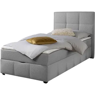 Home Affaire Boxbett »Niemes« Boxbett, mit Bettkasten, inkl. Topper,