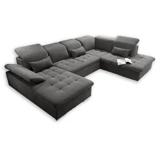 Z2 Wohnlandschaft Wayne U Sofa 3-teilig Holzwerkstoff/Nosag