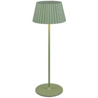 Akku-Tischleuchte , Grün , Metall , 39.1 cm , Touch (on/off) , Lampen & Leuchten, Innenbeleuchtung, Tischlampen, Akku-Tischlampen
