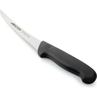 Semiflexibles Ausbeinmesser Arcos 2900- Prof 291225 mit Nitrumtaschen aus Edelstahl und ergonomischer schwarzer Polypropylenklinge mango und 14 cm Klinge, Vitrine - Schwarz
