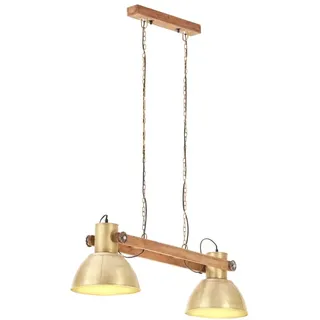 The Living Store Hängelampe Industriestil 25 W Messing 109 cm E27