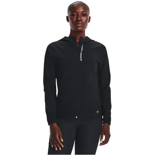 Under Armour OutRun the Storm wasserabweisende Laufjacke Damen 002 black/reflective/reflective L