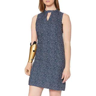 Yargıcı Damen Cut Out Detailed Dress Kleid, Blau (Navy 004), 42