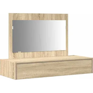 vidaXL Schminktisch mit Speicher Braun 100 x 40 x 70 cm Holzwerkstoff - Braun