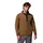 WeatherTM Fleecejacke Herren Braun S