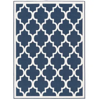 Pergamon In- und Outdoor Teppich Beidseitig Cape Cod Fliesenoptik (133 x 190 cm, Teppiche , Böden, Teppiche, Outdoorteppiche