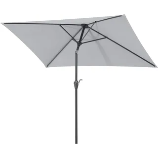 Schneider Schirme Bilbao 210 x 130 cm silbergrau