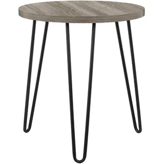 Ameriwood Home Owen Retro End Table Nicht zutreffend, Holz, Verwitterte Eiche