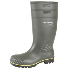Dunlop Protective Footwear Acifort Heavy Duty full safety Unisex-Erwachsene Gummistiefel, Grün, 39
