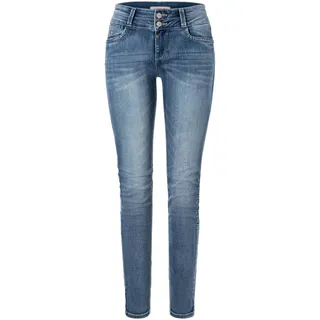 Timezone Damen Jeans Jeanshose EnyaTZ - Slim Fit Blau Summer Breeze Wash W24-W33, Größe:31W / 30L, Farbe:Summer Breeze Wash (3382)