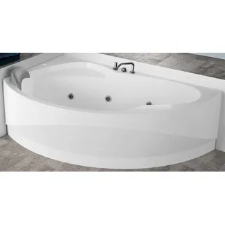 Novellini Vogue Hydro Desinfektion 165x85 Badewanne Hydro Rund Li Wasserhahn