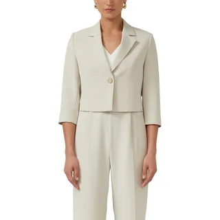 s.Oliver Cropped-Blazer mit 3/4-Ärmeln
