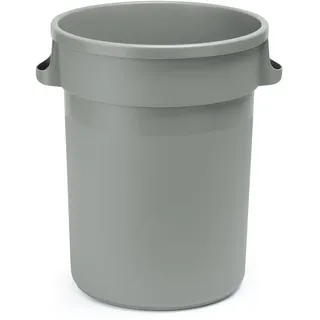 HENDI Abfalleimer 80 l Grau