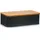 Present Brotkasten Bamboo Länge ca. 42,5 cm, Schwarz