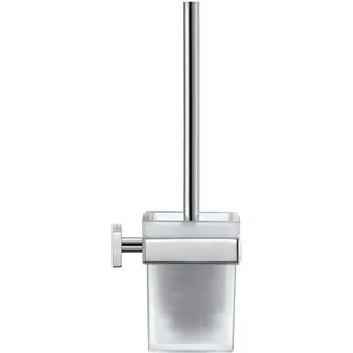 Duravit Karree, Bürstengarnitur Wandmontage, Toilettenbürste, Klobürste, Chrom