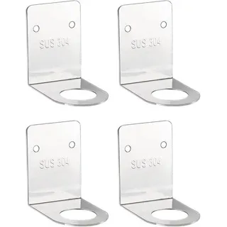 Handdesinfectie- en zeepdispensershalter für 10 Flaschen, Wandhalter für Badkammer, für Shampoo, Lotion und mehr, roestfreier Haken mit Selbstklebemittel, ideal für Duschen und Küchen.