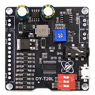 10W 20W MP3 Player Sound Modul Sprachwiedergabe Board 9CH One-for-One Control Audio Player Modul Speicherkarte U-Disk Audio Player Modul